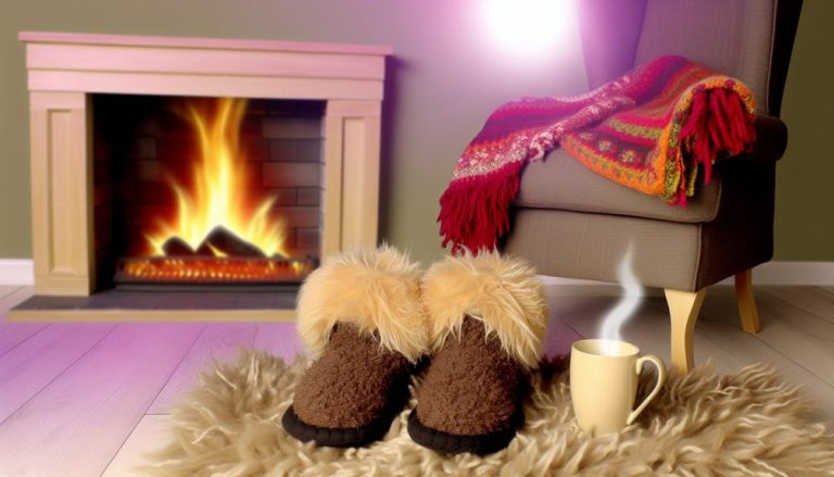 cozy all season heated slippers